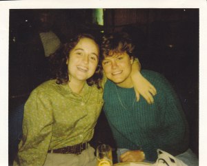 We were in France. Possibly the happiest afternoon in my life. By the evening, everything had turned to shit. But this afternoon was amazing.